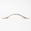 HARMAC HOUSE Taper Bow Handle Brushed Nickel Taper Bow Kitchen