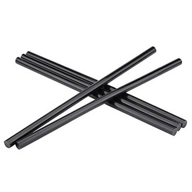 Barras de Pegamento Termofusible de 270 mm, Palitos Calientes sin Pintura para Herramientas de Reparación de Abolladuras (Negro)