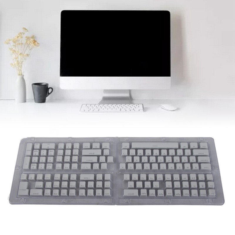 Keyboard Keycaps 132 Keys Pudding Transparent OEM Height PBT Two