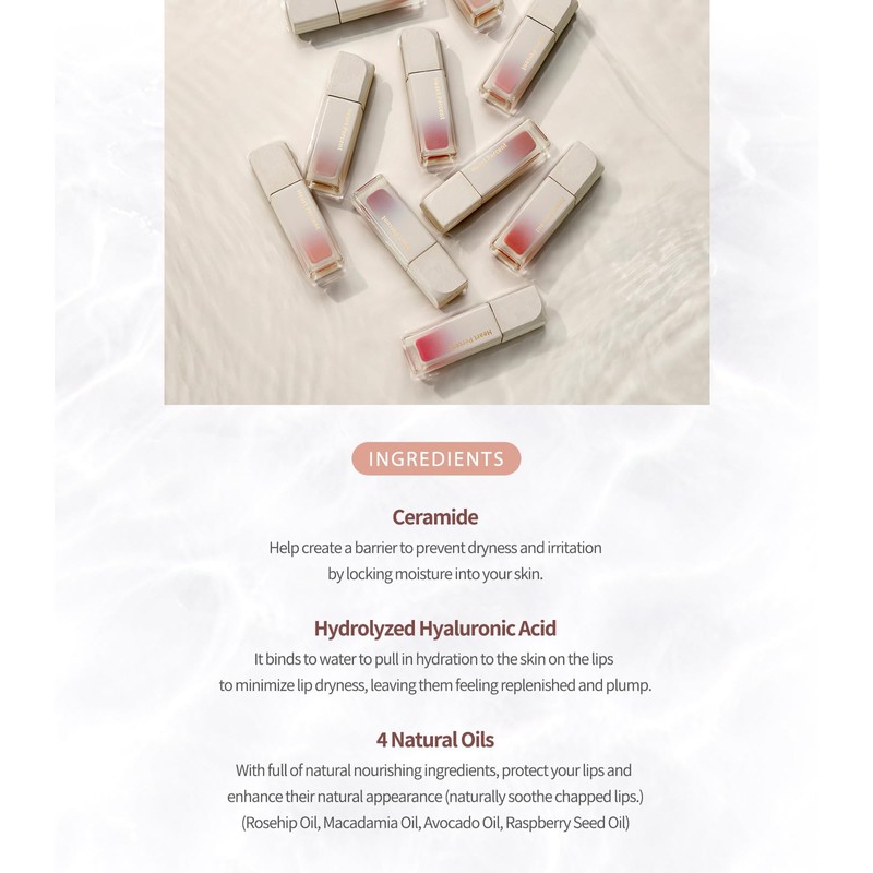 Heart Percent Dote On Mood Pure Glow Tint 01.peach coral