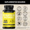 Citrato Potasio 1000mg Con Platano En Polvo, Curcuma Capsulas (curcuminoides)