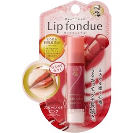Mentholatum Lip Fondue Scarlet Pink (Color) x 3 Piece Set