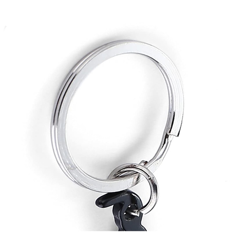Komonee Scorpion Black Bottle Opener Key Chain Metal Wildlife Key