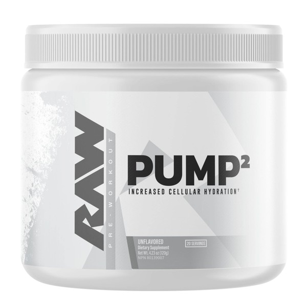 RAW Pump2 Stim Free Pre Workout | 6g Glycersize Glycerol