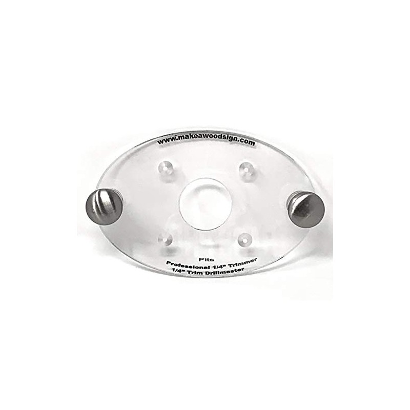 Dave's - Palm Router Acrylic Router Base Plate Compatible with