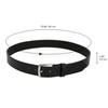 Gusti Kaj Genuine Leather Belt with Silver Buckle Belt Business