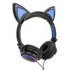 Cat Ear Wired Headphone Noise Reduction Cute Kids Cartoon Headset