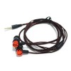 CCeCCe 4 Pack Wired Earbuds 3.5MM 3 Pole Stereo Earphone