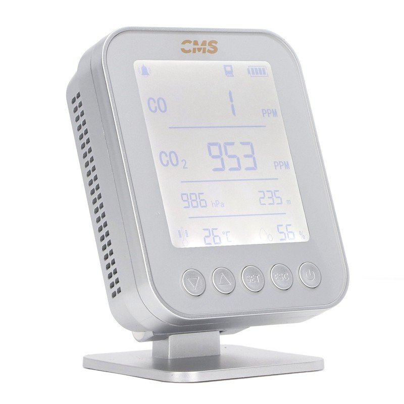 Altitude Pressure Detector 6 in 1 Multifunction USB Charging CO