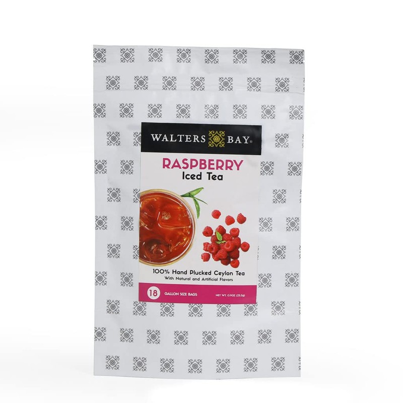 Walters Bay Raspberry Iced Tea | 18 Gallon Sized Tea