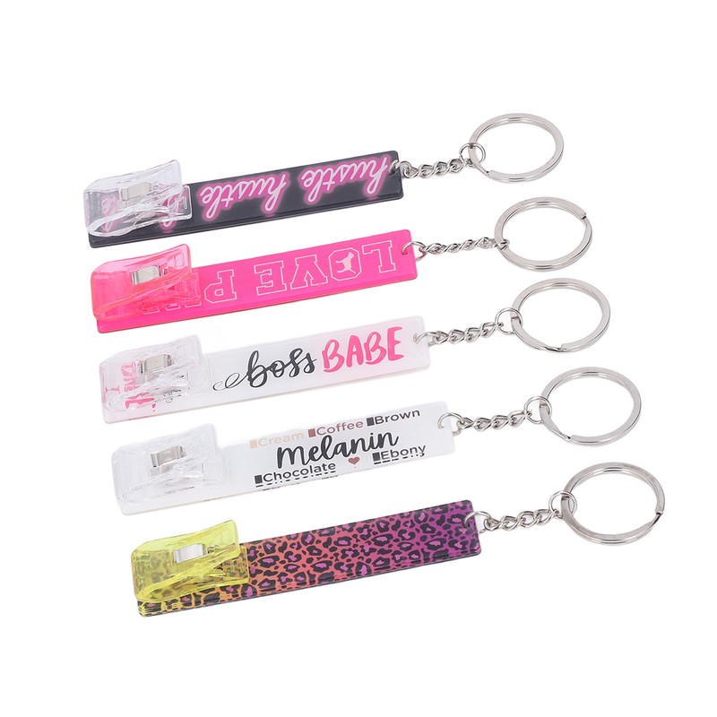 5pcs Card Grabber Multipurpose Acrylic Lightweight Long Nail Card Puller