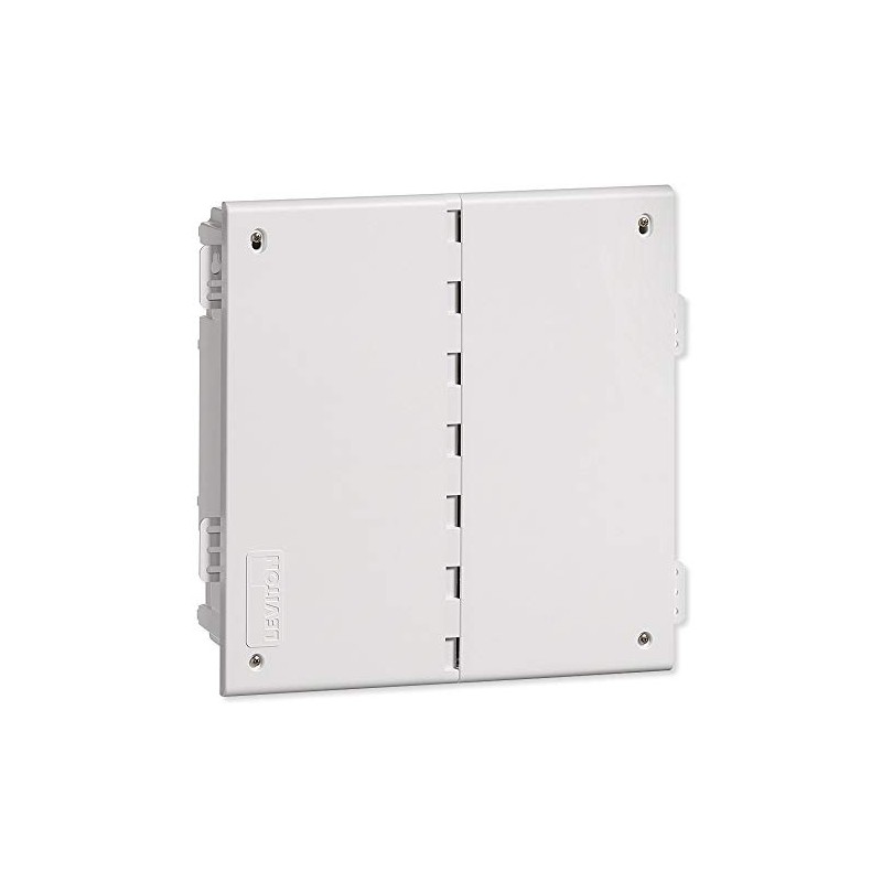 Leviton 14" Wireless Structured Media Center with Vented Cover, 49605-140,