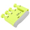 Finger Strengthener Exerciser Adjustable Tension Plastic Trainer for Musician GuitaristGreen