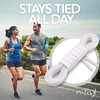 Miscly Flat Elastic Shoelaces [1 Pair] Flat Stretch Shoe Laces