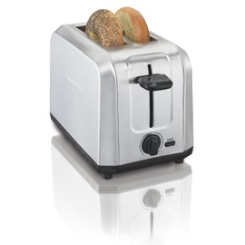 Hamilton Beach Brushed Stainless Steel 2-Slice Toaster (22910)