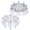 wellstorehere 2Pcs 2" 8x6.5 Hub Centric Wheel Spacers 9/16"x18 For