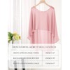Bbonlinedress Chiffon Capes Women's Summer Soft Capelets Lightweight Cloths Wraps