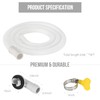 BEWAVE Air Conditioner Drain Hose Kit, Universal Durable Drain Pipe