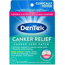 Canker Cover Patches, 6 Count Per Box by DenTek Oral Care