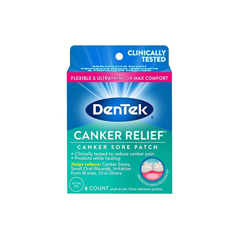 Canker Cover Patches, 6 Count Per Box by DenTek Oral