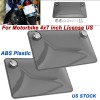lenkdou Motorcycle License Plate Cover Protector For All Motorbike 4x7