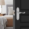 XFORT Tubular Latch, Satin Chrome, Tubular Door Latch For Internal