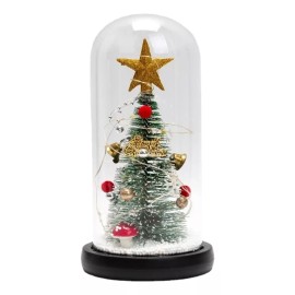 Yuqing Flor Rosa Eterna Boda Amor Navidad Luz Led Ideal Para Regalo