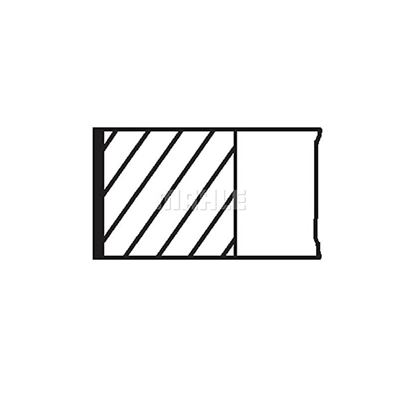 Mahle Original 083 24 N0 Piston Ring Set