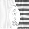 Clara Clark Bathroom Set - Gray Bathroom Accessories Set, 20PC