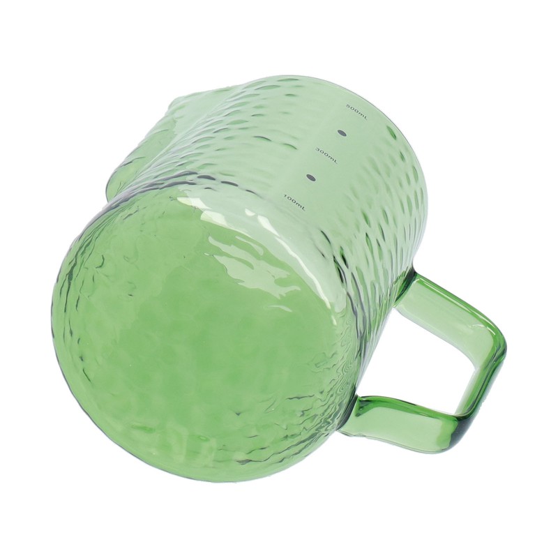 500ml Milk Frothing Pitcher Multipurpose Borosilicate Glass Milk Jug for