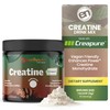 EarthNutri Creatine Monohydrate Powder - Pure Creatine Supplement for Muscle