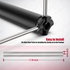 Garage Door Torsion Springs 2'' (Pair) with Non-Slip Winding Bars,