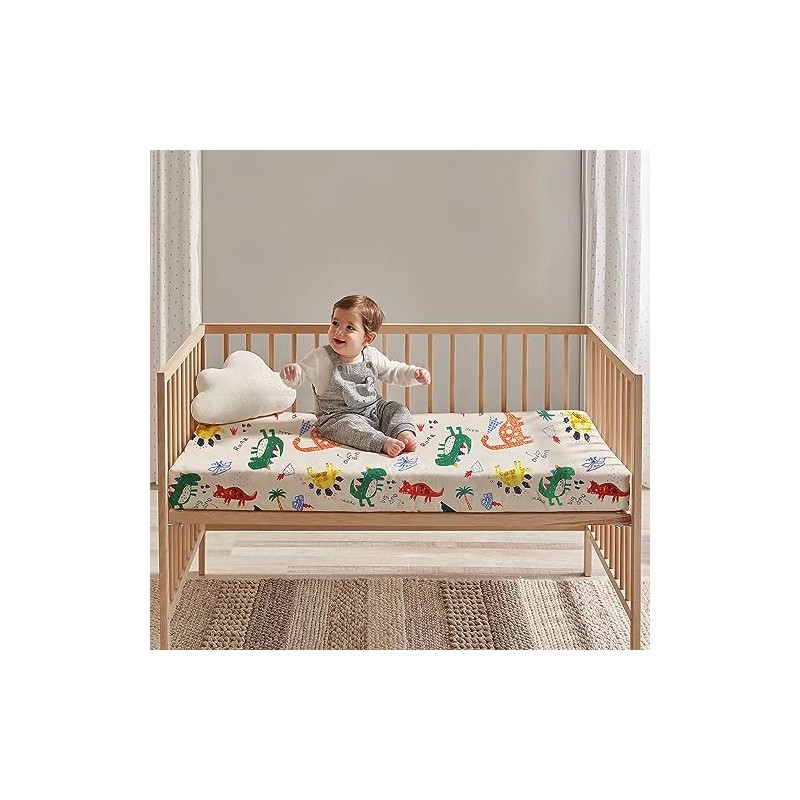 Baby Fitted Sheet for Cot Bed 140 x 70 cm