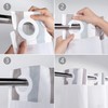 Lagute SnapHook Stijl Shower Curtain with Snap-in Liner| No Hook