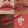 Maybelline Serum Lipstick Labial en Barra Hidratante Mate Maybe It's…