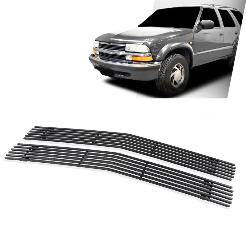 G-PLUS Front Billet Grille Compatible with Chevy Blazer C/K Pickup