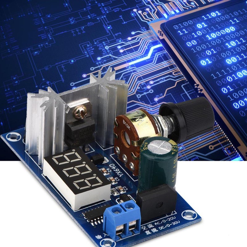 LM317 Voltage Regulator 12 V Adjustable DC 3 30 V