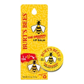 Burt's Bees Lata de bálsamo labial original de cera de abejas, 0.3 onzas