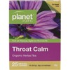 Planet Organic Organic Throat Calm Herbal Tea x 25 Tea