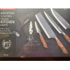 Kitchen Everrich 6 Piece Non Stick Kitchen Knife Set