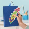 DIY Diamond Feather Bookmark Lightweight Delicate Bend Resistant Beaded Page