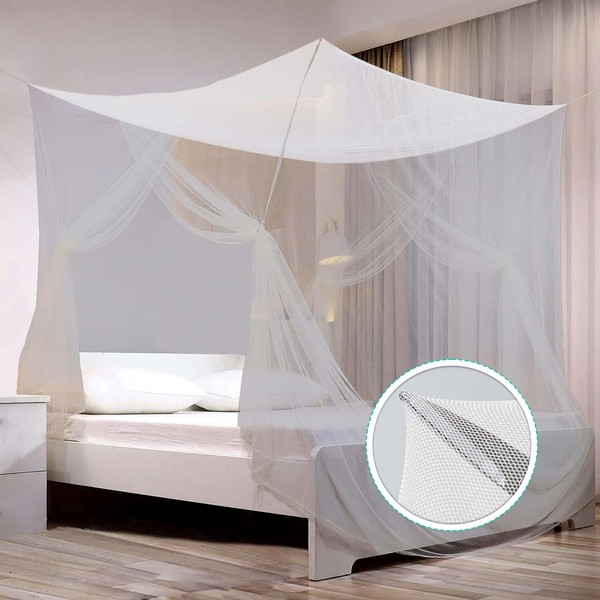 HOOPOE Mosquito Net Bed Travel, Mosquito Net Double Bed and