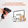 Tera 2D Barcode Scanner with Stand Wired USB 2.0 Handheld