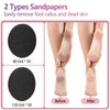 110PCS Replaceable Sandpaper for Electric Foot Callus Remove, 50pcs*80 Grit