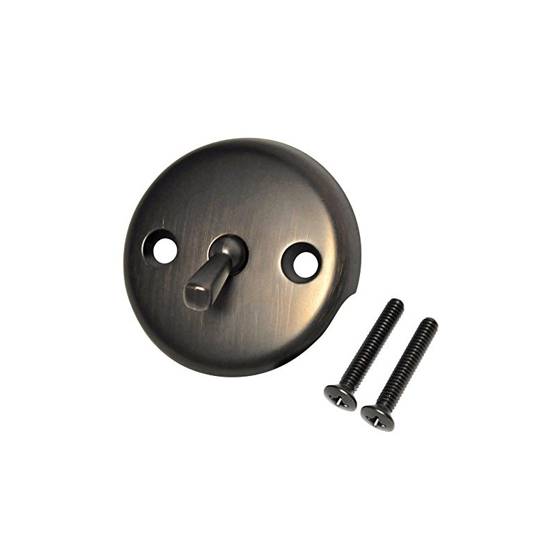 DANCO Overflow Plate with Trip Lever, Oil Rubbed Bronze, 1-Pack