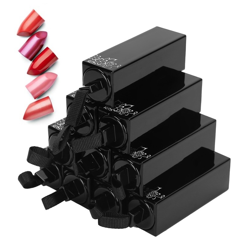 10pcs Empty Lipstick Tube Portable Elegant Lip Gloss Container DIY