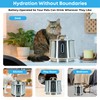 Okys Cat Water Fountain - Stainless Steel Cat Water Fountain