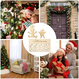 PVFZXS Set of 3 Gnome Accessories, Christmas Gnome Accessories, Gnome Stencil, Gnome Construction Site, Gnome Door Set, Gnome Construction Site Set