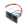 FUNOMOCYA Gang Toggle Switch Panel for Vehicle Easy to Install