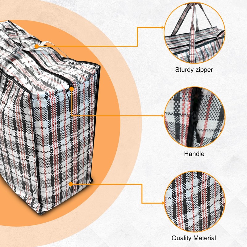 ANSIO Large Laundry Bags Pack of 2 Storage Bags Reusable